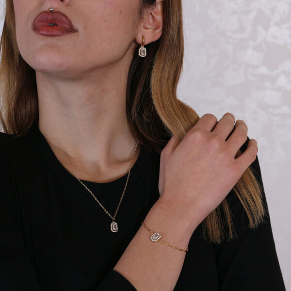 Parure Alena (Bracciale-Collana Orecchini)